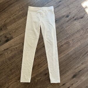 Crewcuts Girls Leggings sz 8 Polka Dot $5